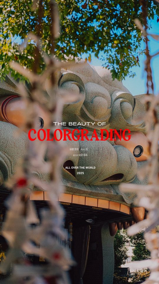 THE BEAUTY OF COLORGRADING